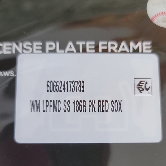 Boston Red Sox License Plate Frame and Decals Auto Pack - Picture 11 of 12